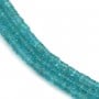 Apatit Rondelle Heishi 5-6mm x 40cm