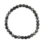 Pulsera Ojo de Águila redonda 6mm - Elástico x 1ud