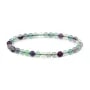 Armband Fluorit rund 6mm - Elastisch x 1 Stk.
