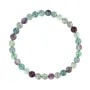 Armband Fluorit rund 6mm - Elastisch x 1 Stk.