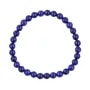 Lapis Lazuli round 6mm bracelet - Elastic x 1pc