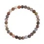 Botswana Agate round 6mm bracelet - Elastic x 1pc