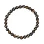 Bronzite round 6mm bracelet - Elastic x 1pc