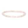 Pulsera Cuarzo rosa redondo 6mm - Elástico x 1ud