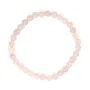 Pulsera Cuarzo rosa redondo 6mm - Elástico x 1ud