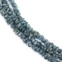 Diamante blu grezzo 2-3mm x 42cm