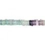 Fluorita rondelle heishi 6mm x 40cm
