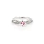 Bague tourmaline en argent 925 rhodié x 1pc
