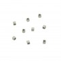 Perle intercalaire cube 4mm - Acier Inox 304 x 10pcs