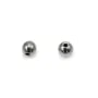 Perle boule 6mm - Acier Inox 304 x 10pcs