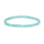 Bracelet Amazonite du Pérou rond 6mm - Elastique x 1pc