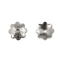 Coupelle intercalaire flor estilizada 7mm - Aço Inoxidável 304 x 10pcs
