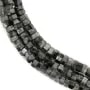 ```html
Larvikite rondelle esagonale sfaccettata 3x6mm x 38cm
```