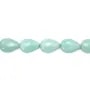 Amazonit Tropfen 10x14mm x 39cm