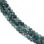 Tormalina blu rotonda sfaccettata 3mm x 39cm