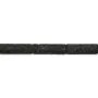 Pierre de Lave tube 4x13mm x 39cm