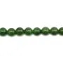 Giada Nephrite russa tonda 6mm x 39cm