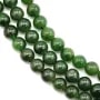 Giada Nephrite russa tonda 6mm x 39cm