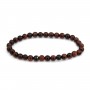 Pulsera Ojo de Toro redonda 6mm - Elástica x 1ud.