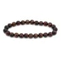 Pulsera Ojo de Toro redonda 8mm - Elástica x 1ud