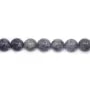 Cordierita (Iolite) redonda 8mm x 40cm