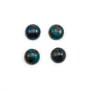Cabochon Chrysokoll, rund, 16mm x 1 Stück.