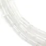 Cristal de roche goutte facette 10x30mm x 40cm