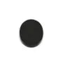 Ónix negro cabujón ovalado plano 13x18mm x 1 pieza