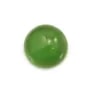 Jade nefrita cabujón de Rusia redondo 5mm x 1ud.