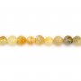 Round amber 3mm x 36cm
