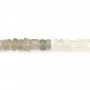 Mondstein mehrfarbig Rondelle Heishi 4-5mm x 40cm