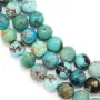 Turquoise Ronde 6mm x 38cm