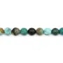 Turquoise Round 6mm x 38cm