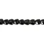 Ossidiana cuore sfaccettato 8mm x 38cm