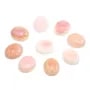 Cabochon di conchiglia rosa ovale 10x12mm x 1 pezzo