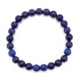 Pulsera Lapislázuli redonda 8mm - Elástica x 1ud