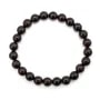 Bracciale Granato tondo 8mm - Elastico x 1pz