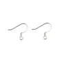 Gancho de oreja de resorte 0.7x16mm - Plata 925 x 2 uds.