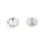 Coupelle feuille 5.5mm - Argent 925 x 4pcs
