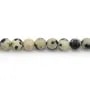 Dalmatiner Jaspis rund 2mm x 40cm