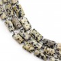 Dalmatian Jasper baroque 7x13mm x 40cm