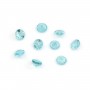 Apatit zum Einfassen, Größe rund brillant 3.3-3.5mm x 1 Stk.