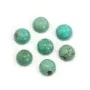 Cabochon Turchese rotondo 8mm x1pz