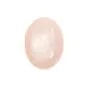Cabochon madreperla rosa ovale 8x10mm x 1pz