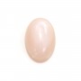 Cabochon Perlmutt rosa oval 4x6mm x 2 Stücke