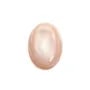 Cabochon Nacre rose ovale 10x14mm x 1pc