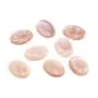 Cabochão de Madrepérola rosa oval 13x18mm x 1 unidade