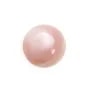Cabochon madreperla rosa tondo 6mm x 2 pezzi