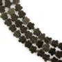 Obsidienne fleur 6mm x 38cm