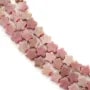 Rhodonite stella 6mm x 38cm